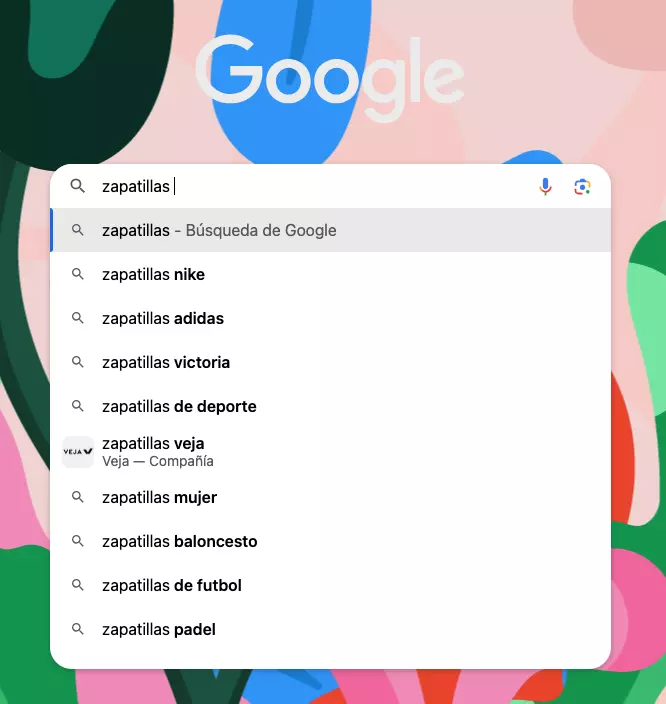 buscador de palabras clave google 